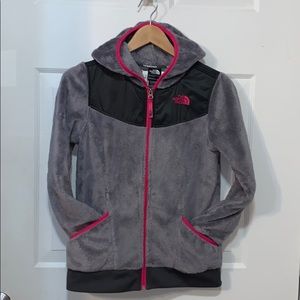 The North Face Oso Hooded Fleece Jacket- Girls
